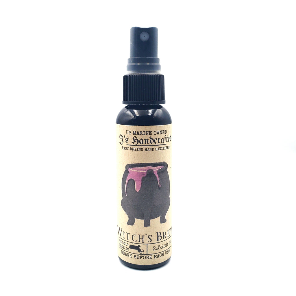 J's "Witch's Brew" Fast Drying Sanitizing Spray *LOW STOCK WARNING!*