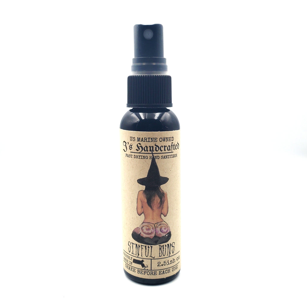 J's "Sinful Buns" Fast Drying Sanitizing Spray *SOLD OUT!*