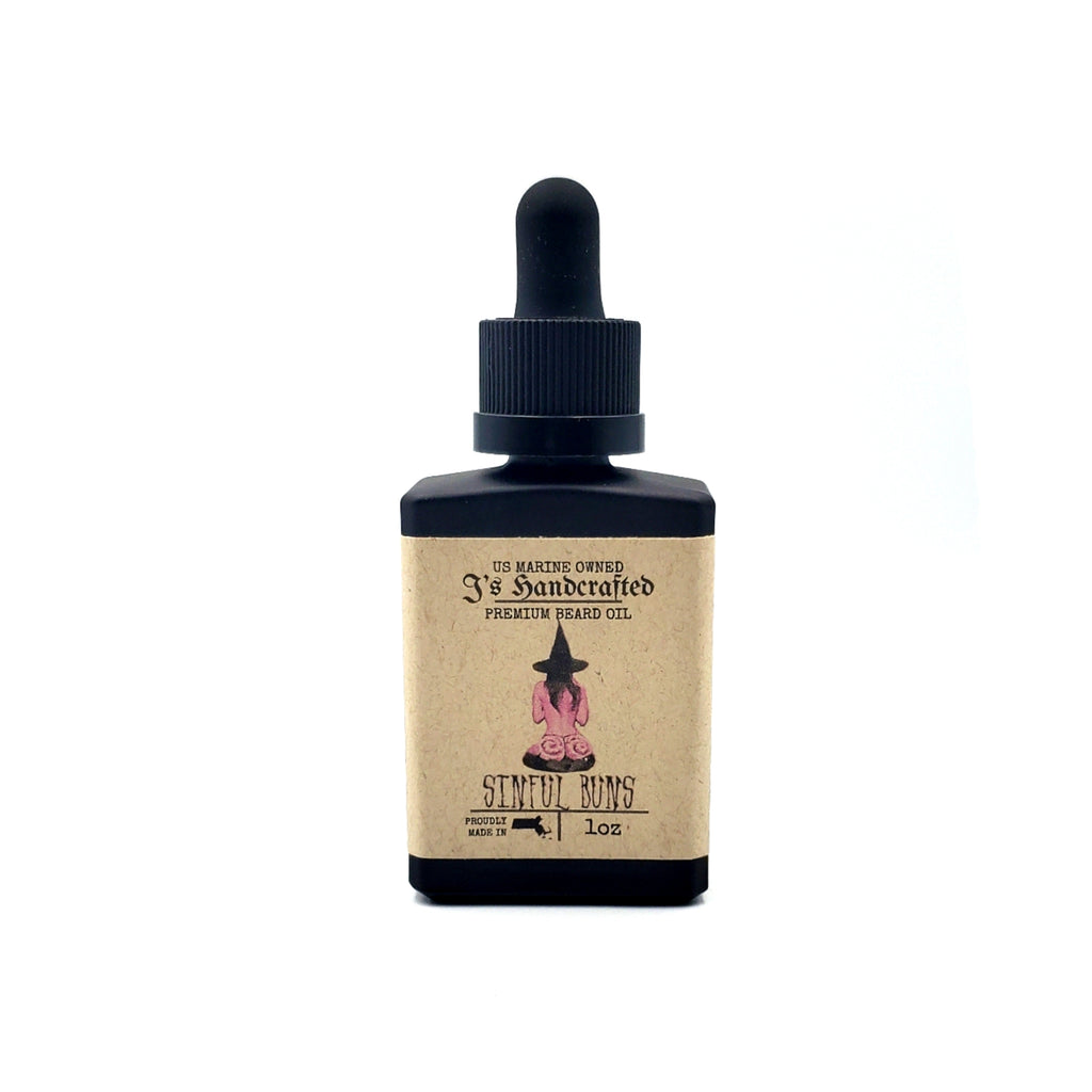 J's "Sinful Buns" Premium Beard Oil *ONLY 1 LEFT!*