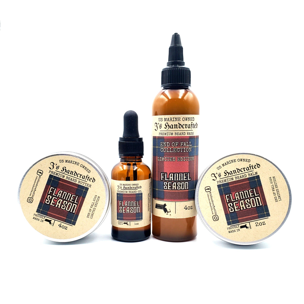 *ALL NEW* J's "Flannel Season" Premium Beard Gear Box Set *LOW STOCK WARNING!*