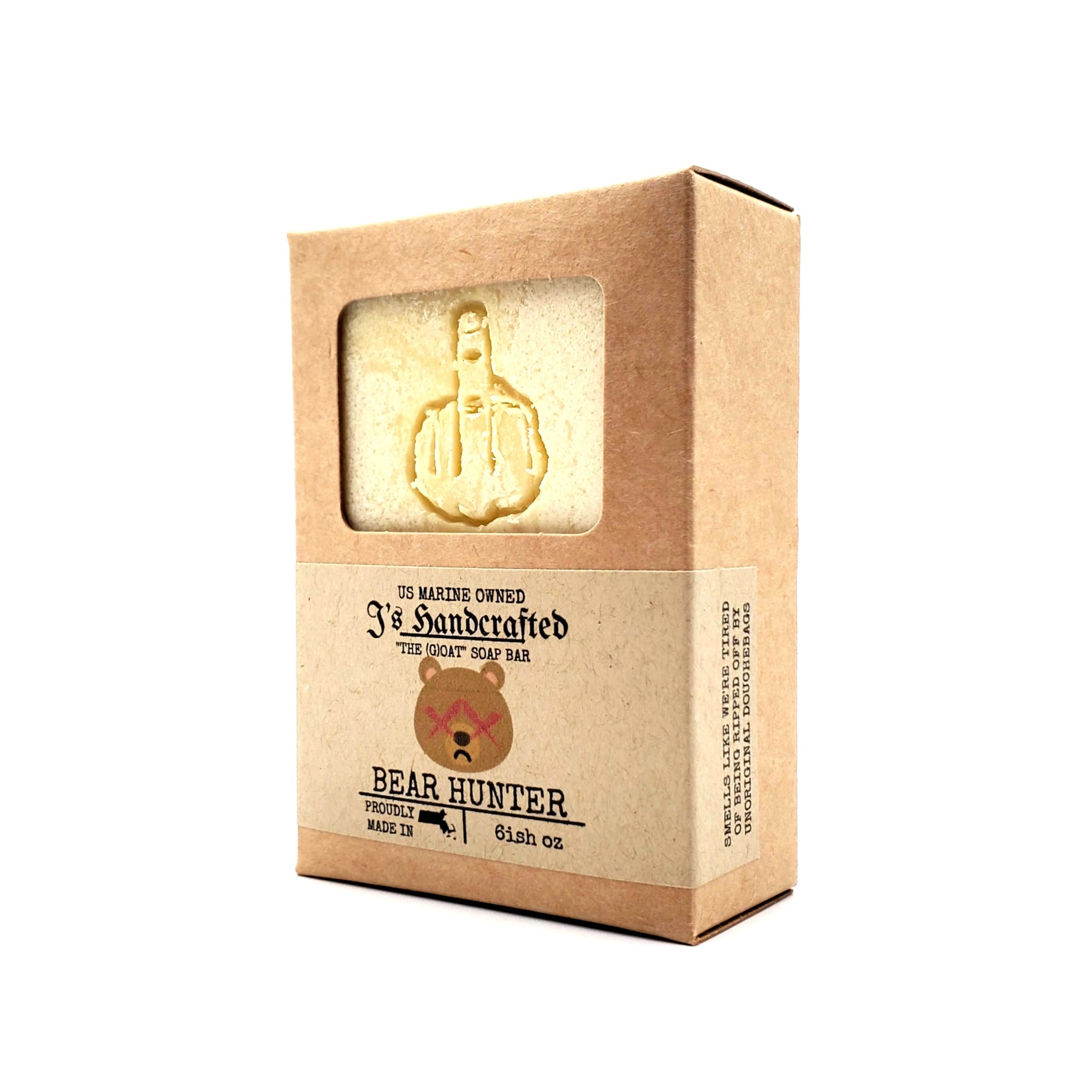 J's Limited Edition "BEAR HUNTER" "(G)OAT SOAP" Bar