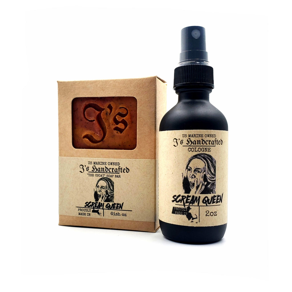 J's Limited Edition "Scream Queen" Soap/Cologne Combo