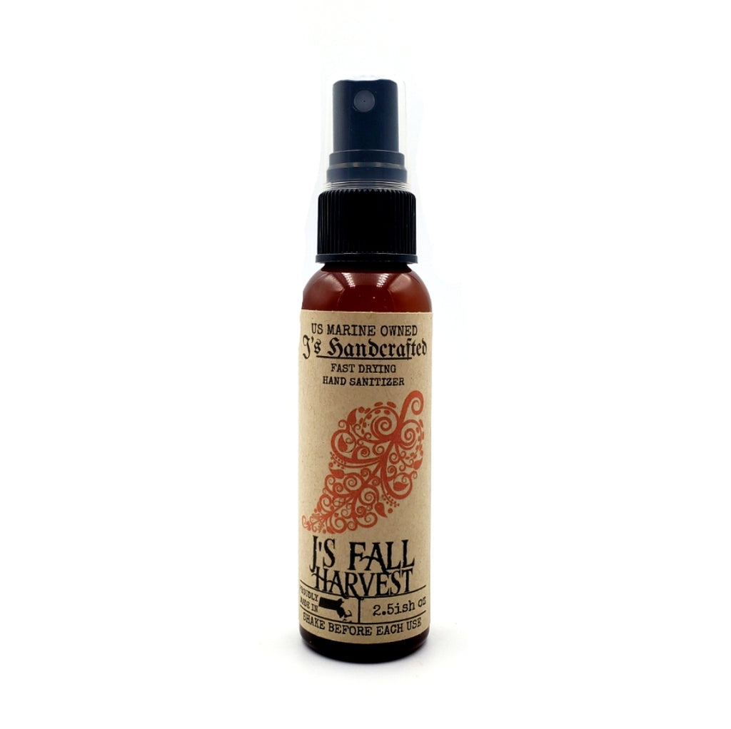 "J's Fall Harvest" Fast Drying Sanitizing Spray