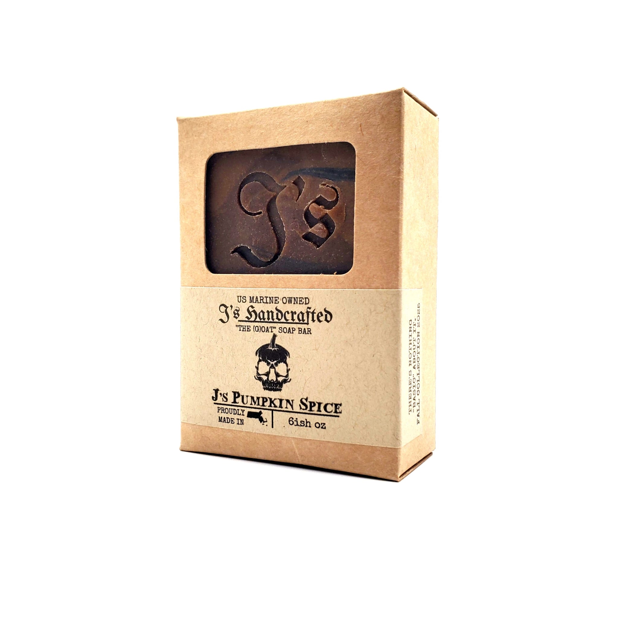 J's Pumpkin Spice "(G)OAT Soap" Bar
